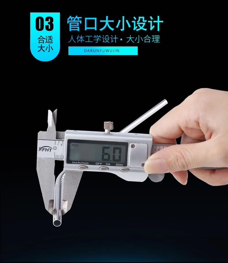 Sample free ! ECO friendly reusable straw 304 Stainless Steel  straw food grade metal Straws reusable for  Drinking 215*6 mm