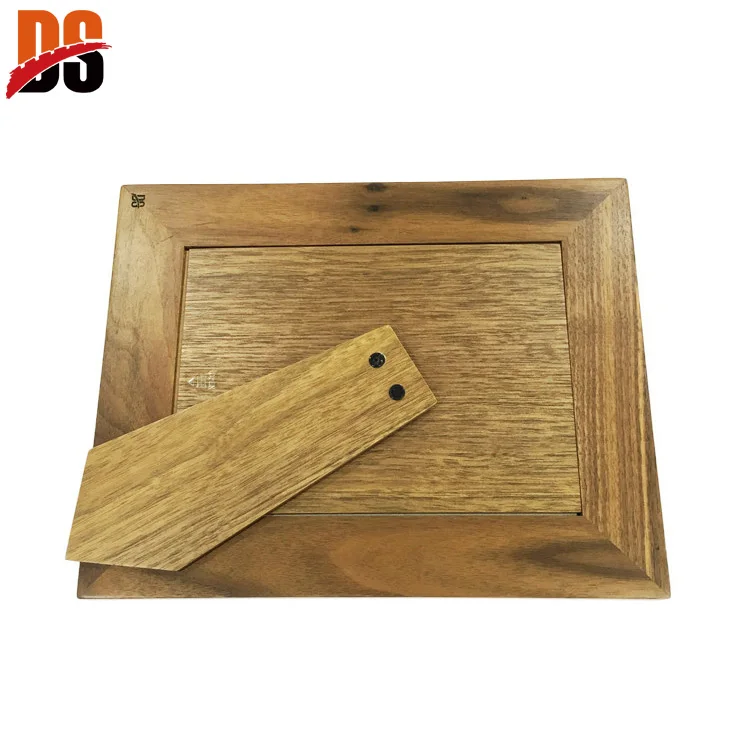 Baby Photo Picture Frame Wholesale Factory Antique Wood Rectangle DS Wooden Picture Boxes Provide Variety Size 1 Color CN;GUA