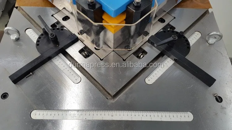 Competitive Price QF28Y 4X250MM Sheet Metal Angle Notching Machine