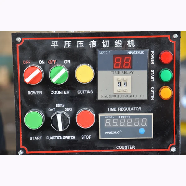 Manual Kraft Paper Die Cutting and Perforating Machine for Small Plant