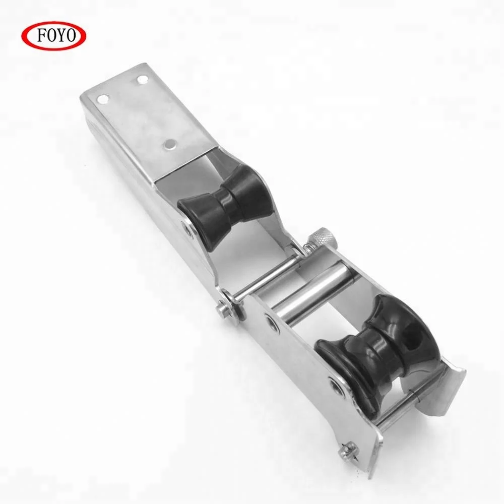Stainless Steel Hinged Self Launching Bow Anchor Roller Bracket