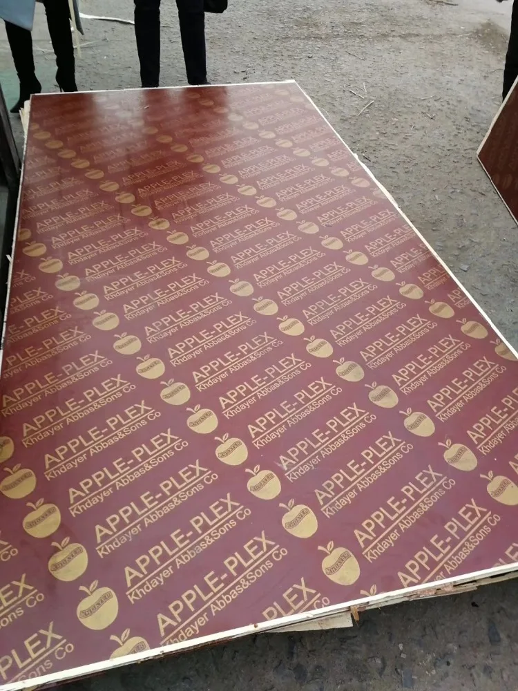
18mm finger jointed film faced plywood With brand 