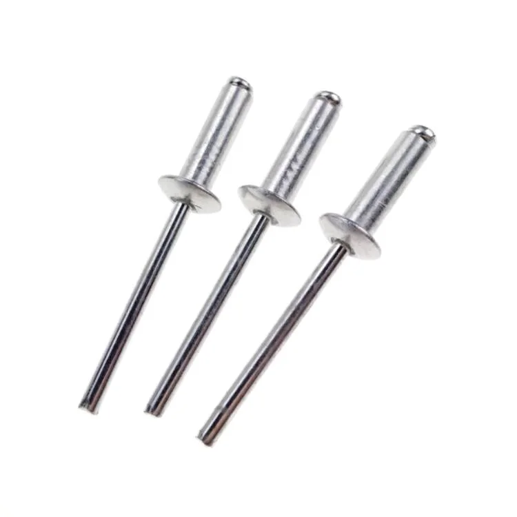 Truss Head Aluminum Pop Rivets Open Head Style , 3 X 10 mm Rivet Fastener Blind for Automotive