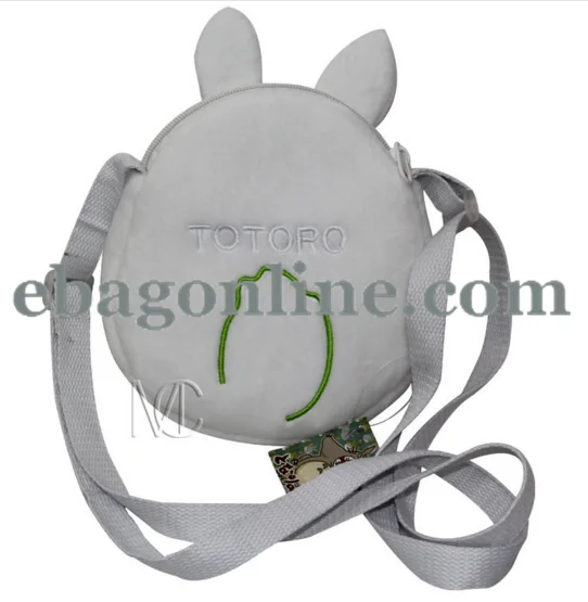 
Cute Anime My Neighbor Totoro Soft Plush Phone Bag Single Shoulder Bag Small Crossbody Bag 