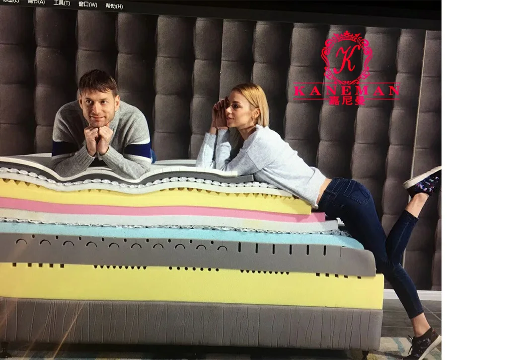 Buy Single Mattress Price Very Cheap Roll Packing High Density PU Foam Mattress Queen Size Roll Up Mattresses in box