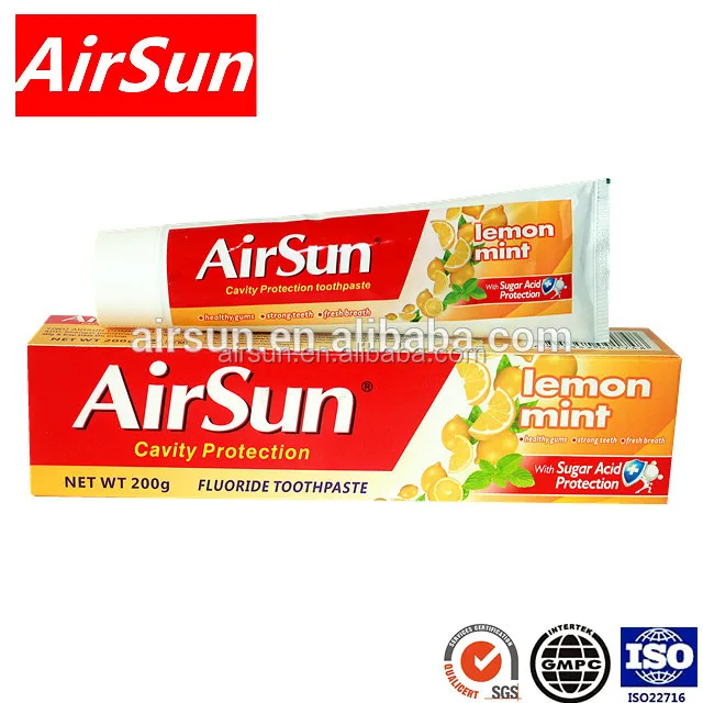 China airsun cavity protection toothpaste