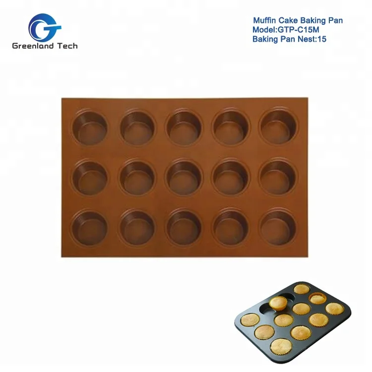 Food Factory Used GTP-C15M Mini Muffin Tray 15Cups