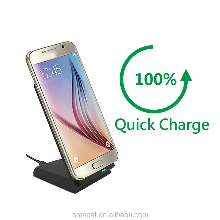 Manufacturer Wholesale qi wireless charger lelong Charging Stand Cell phone charger dock For Sansung Galaxy Note5 S8 EDGE PLUS