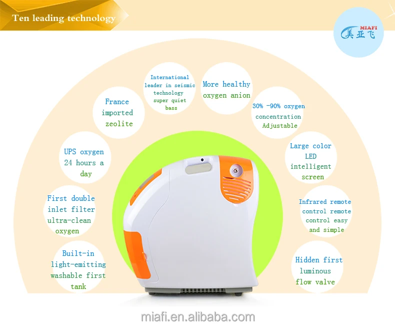 
9L home use low price mini battery portable medical electric oxygen 