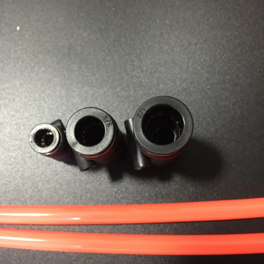 Plastic Quick Connect Air Fittings PUC Series Straight Connector