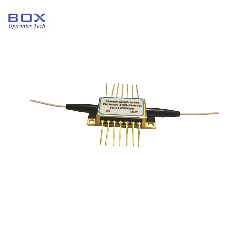 SOA/ semiconductor optical fiber laser device amplifier for 100G fiberoptic data center