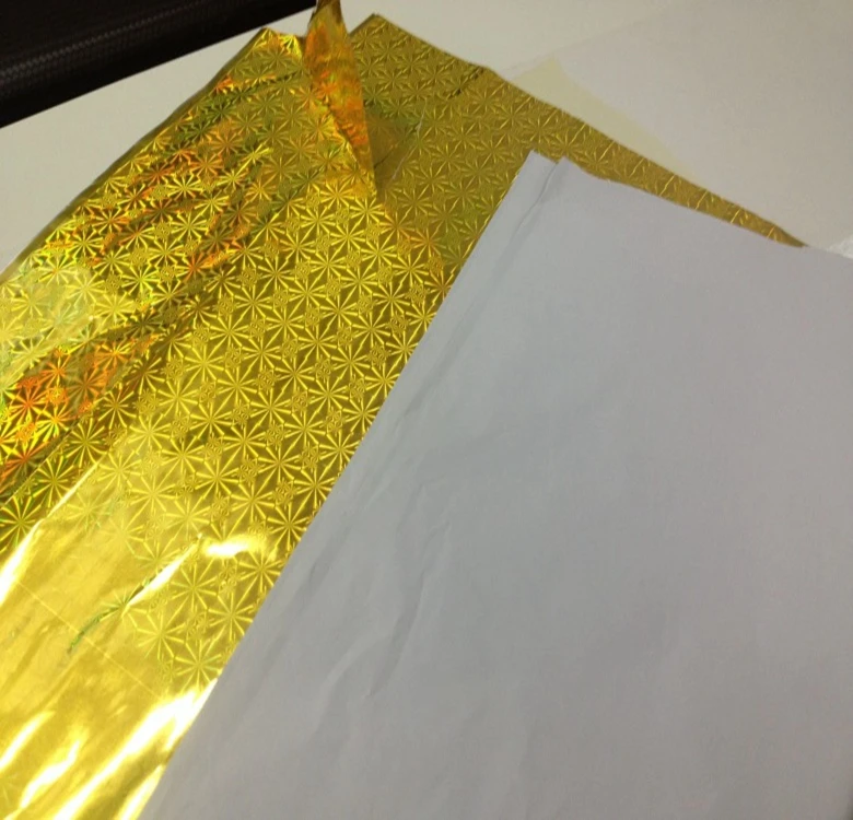 
laser transfer paper label printing paper gold metallized paper 