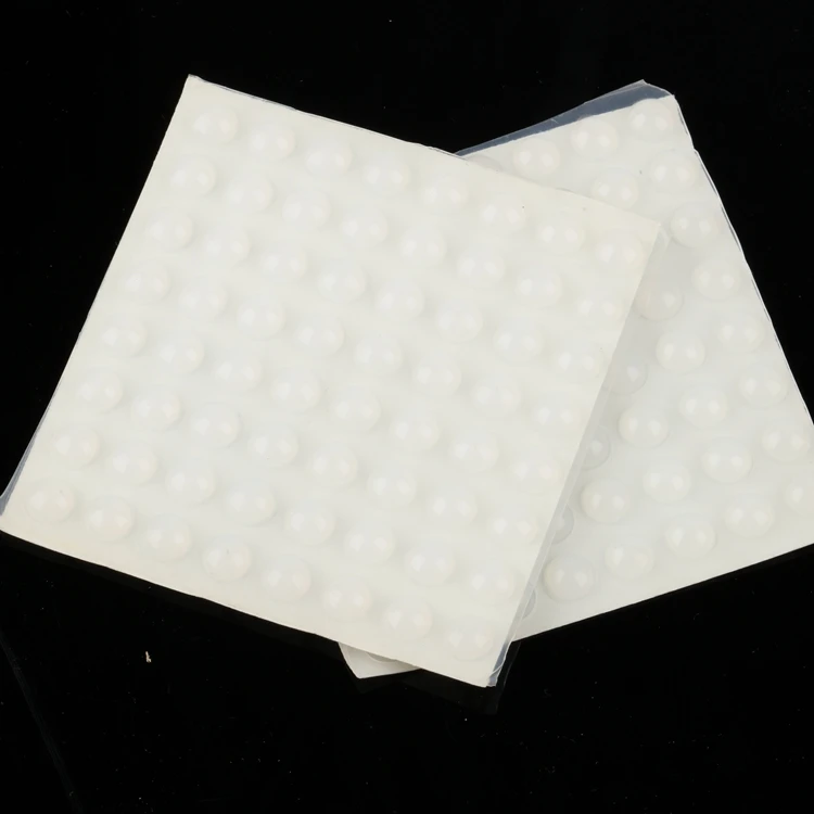 Self-Adhesive Rubber Feet Clear Adhesive Dots Anti Slip Rubber Mat
