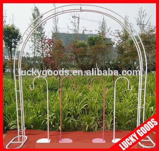  wholesale white U shape decorative metal wedding