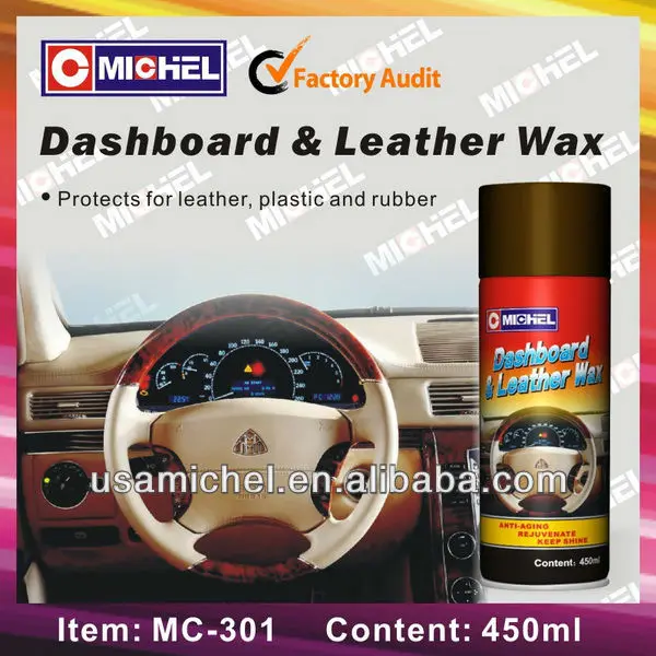 Dashboard  Leather Wax Spray