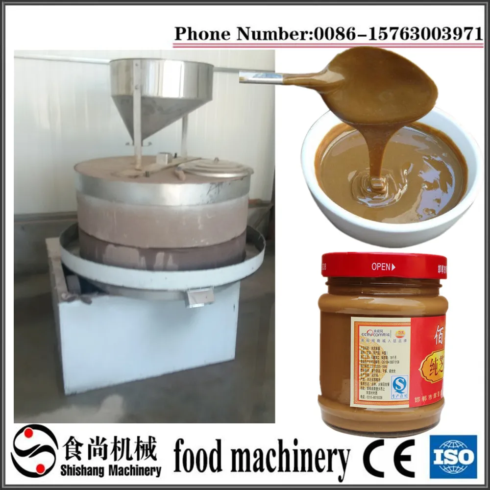 
Traditional Tahini stone mill/peanut butter making machine/sesame seeds grinder 