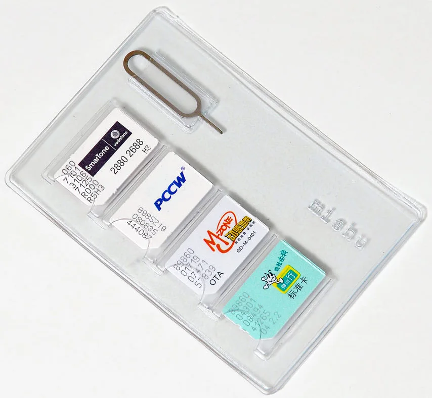 Оптовая продажа держателей Sim-карт из ПВХ