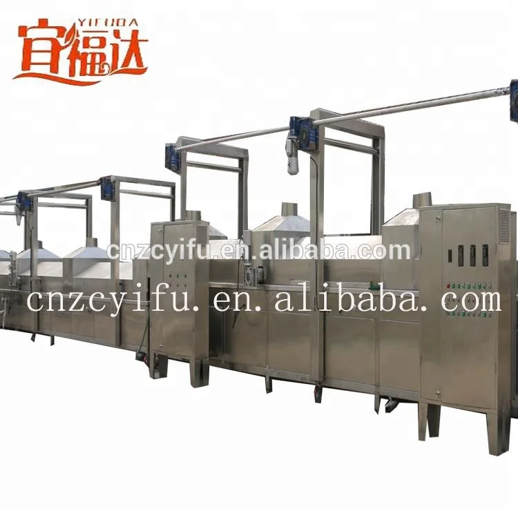 
Sturgeon /Hairtail /Cod Fish frying machine Fish fried production Line 