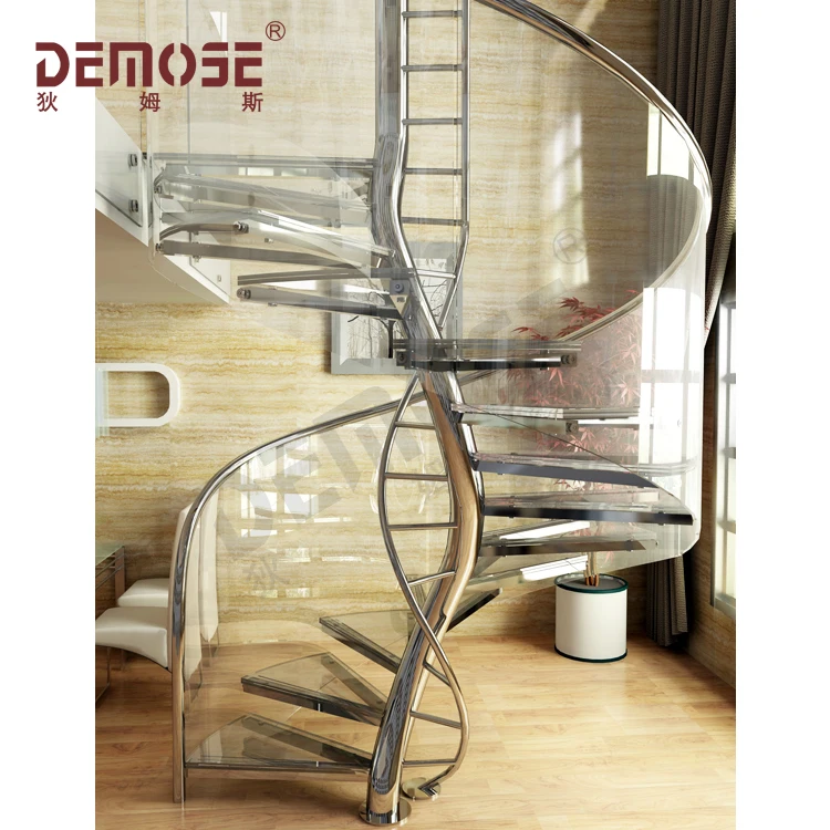modern pvc spiral staircase stair handrail prices guangdong supplier