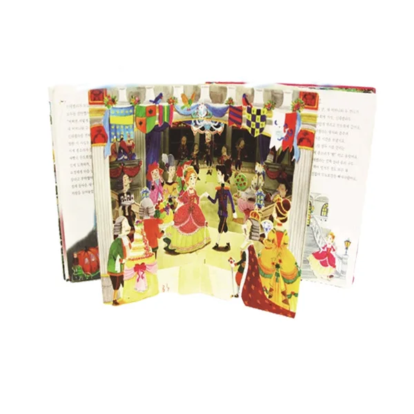 Лучший подарок на день ребенка-детская обучающая книга 3D pop-up book