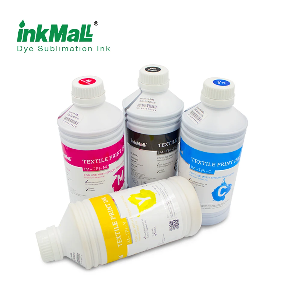 InkMall refill dye sublimation ink 6 colors for Ep son dx5 dx6 dx7 dx8 3200 4720 printer
