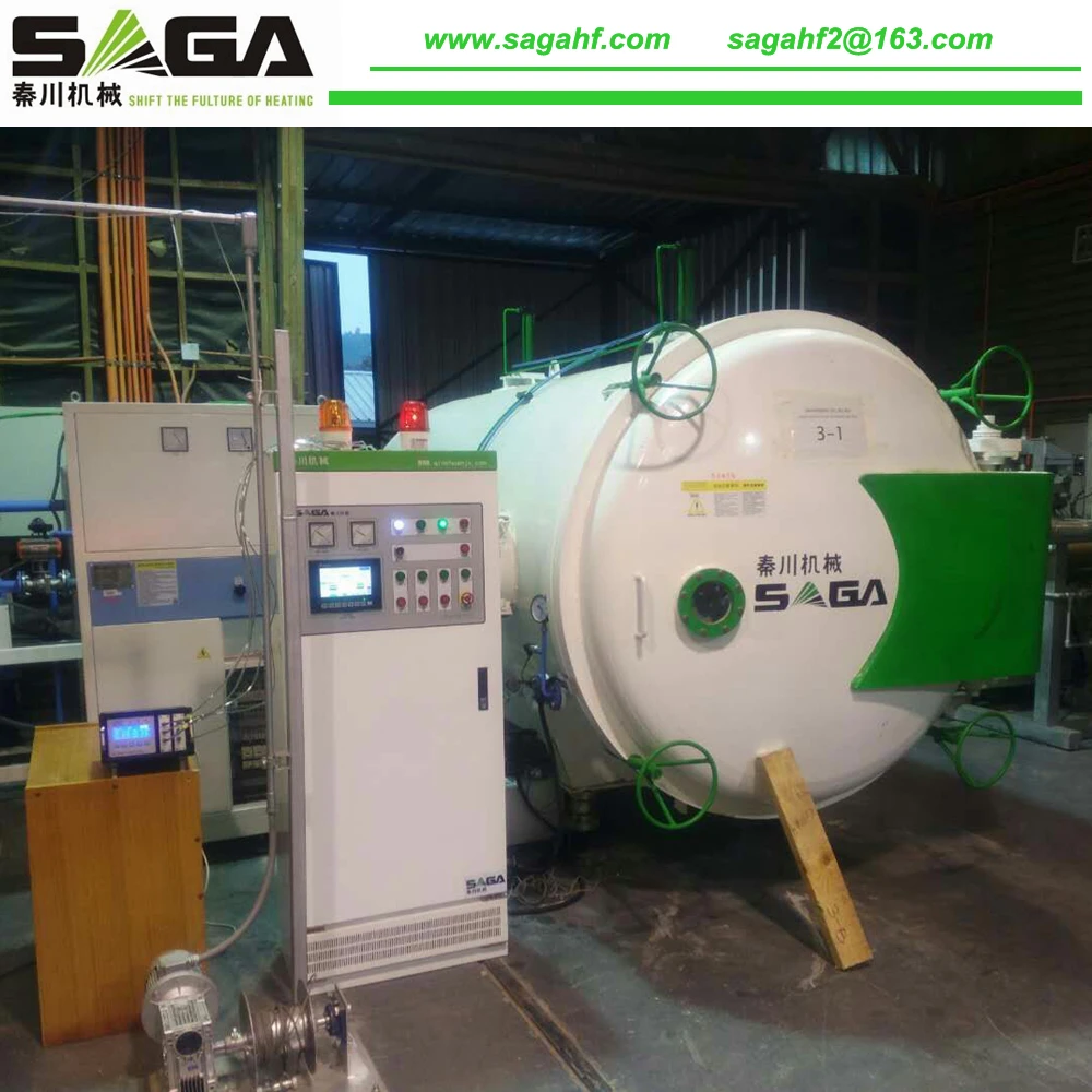 HF/вакуум RF древесины сухой печи для сушки древесины машина HFVD100-SA