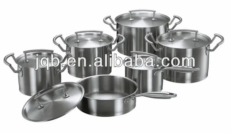 Happy Baron Stainless Steel Capsule Bottom Cookware Set