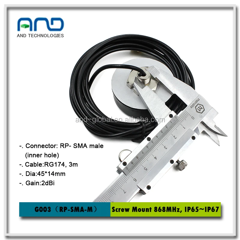 ism antenna FM band 868Mhz antenna 868 MHz Antenna with 2 dB Gain TX/RX,868m Aerial long range transceiver antenna