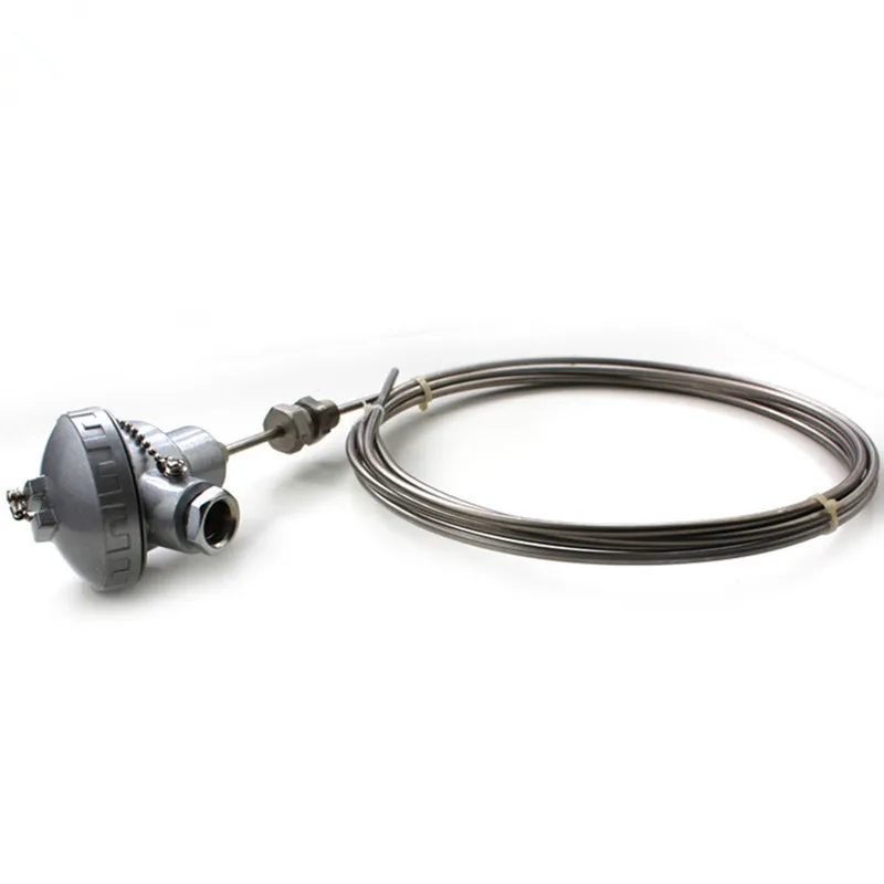 WRNK2-235  K-Type Thermocouple Armored  Double Wires Armored Thermocouple