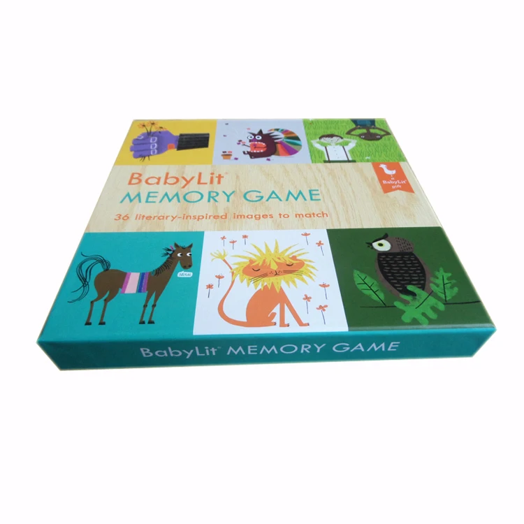 Kids Matching Learning Cards Memo Game