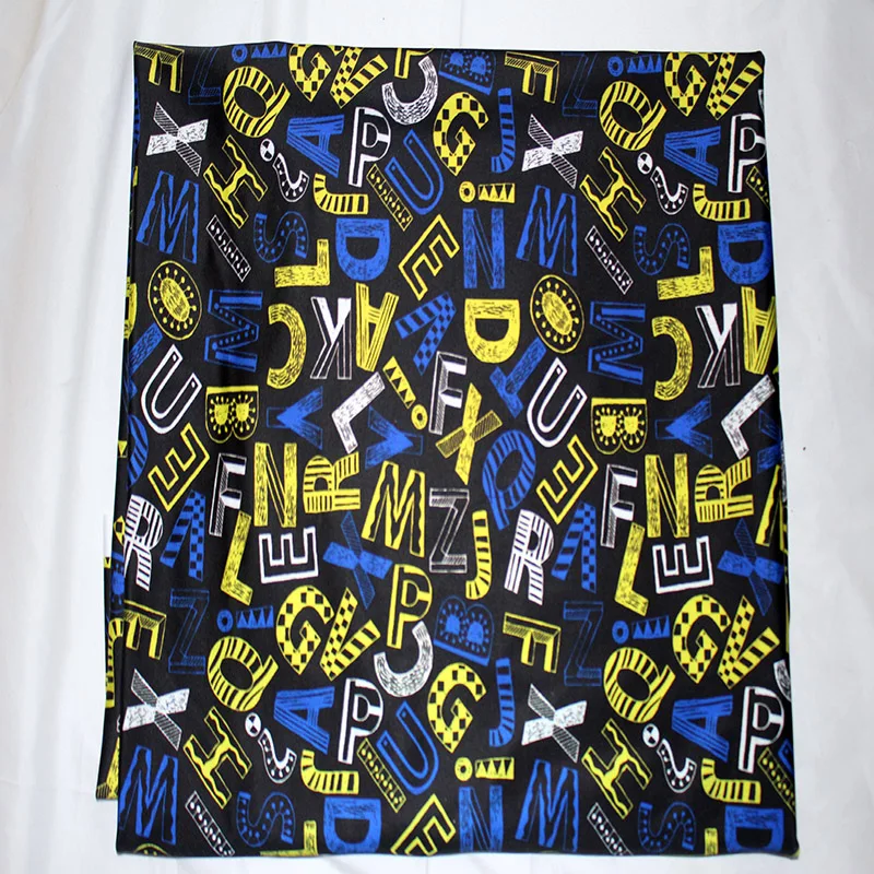 
Polyester Swimwear Custom Printing Elastic Swim Fabric By The Yard 