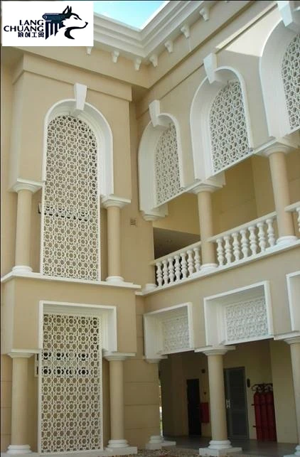 
glass fiber reinforced concrete gfrc grc curtain exterior wall 