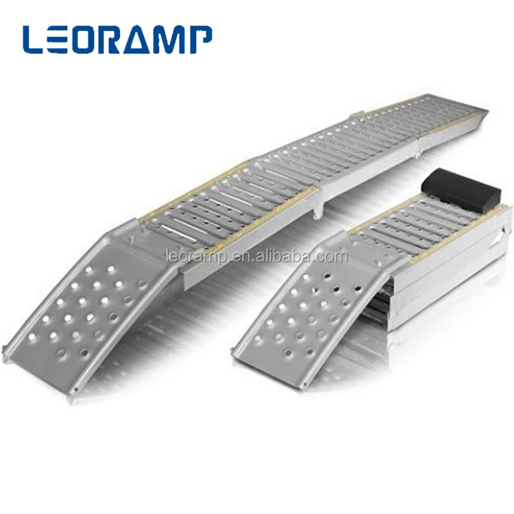
Hot sale customized portable aluminum car ramp for van 