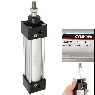 SC160 diameter series SC160*300/500/750 Aluminium Pneumatic Air Cylinder With Standard Cylinder