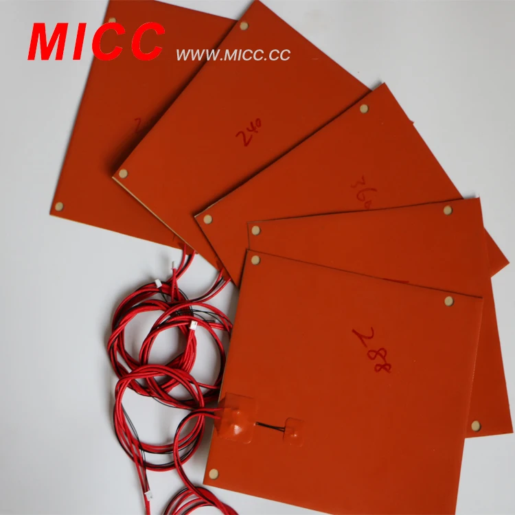 MICC Высокая Tempature силиконовой резины Нагреватель гибкие грелку