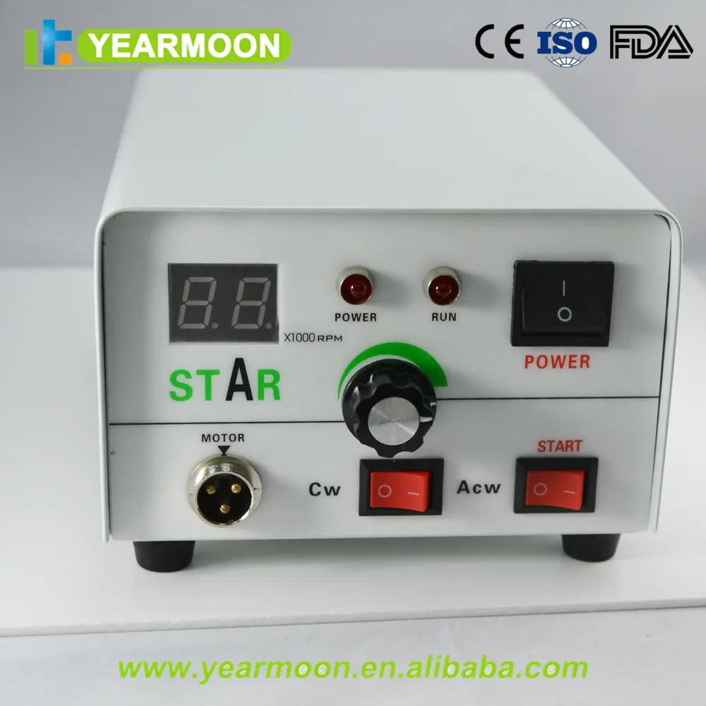 Factory Price Saeshin Brushless Type Micro Motor with Handpiece