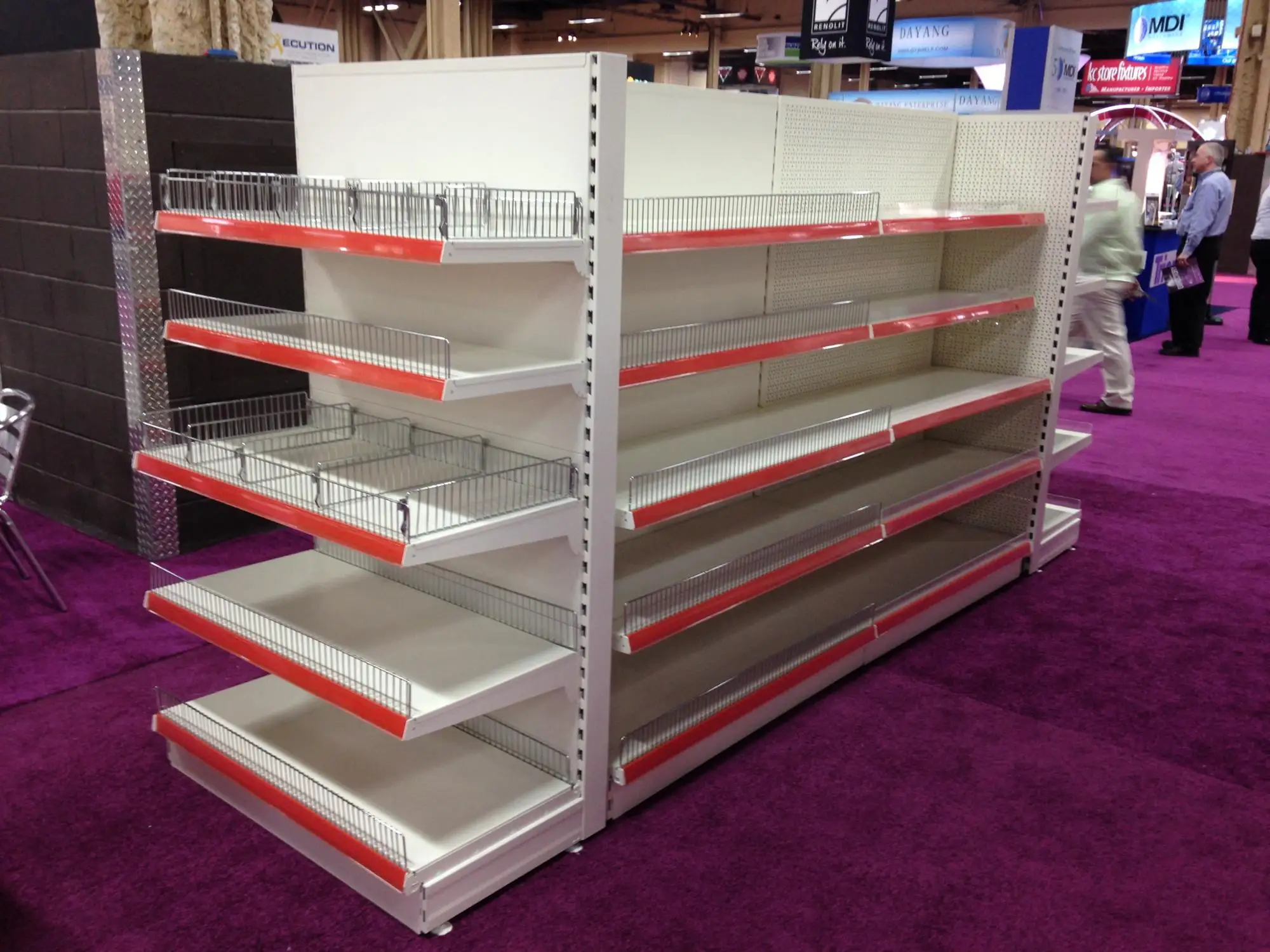 Hypermarket Retail Fixture Suppliers Store Furniture Shelf Rack