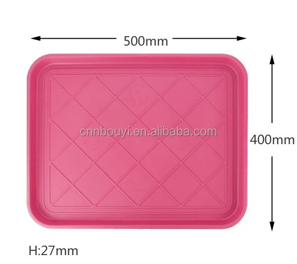 
hot selling red plastic shoe and boot tray 