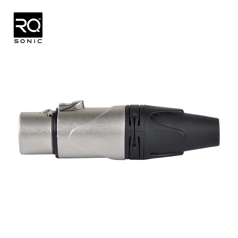 RQSONIC XLR197 Accuracy Pro Audio Hot Sale Professional 3 Pin Female RQ Plug XLR Connector RJ45