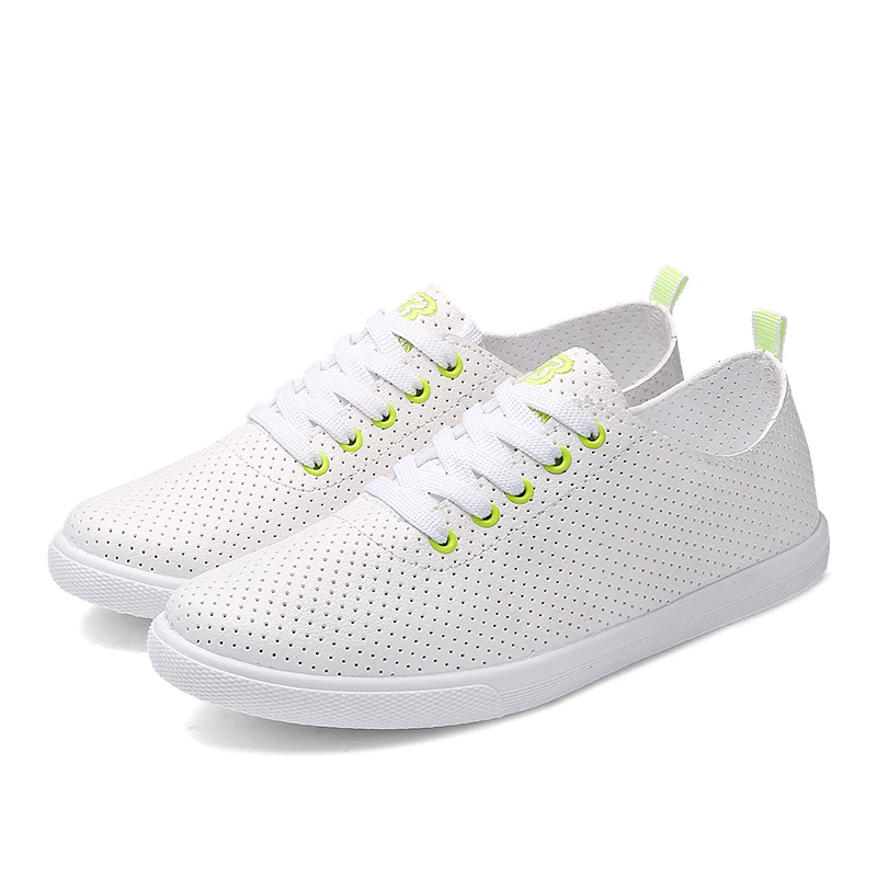 White versatile trend Casual sneakers college style students shoes