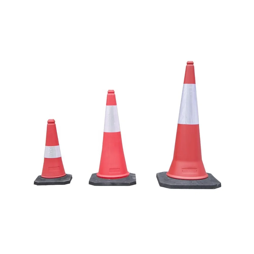75CM Custom Warning Use Road Safety Plastic Traffic Cone