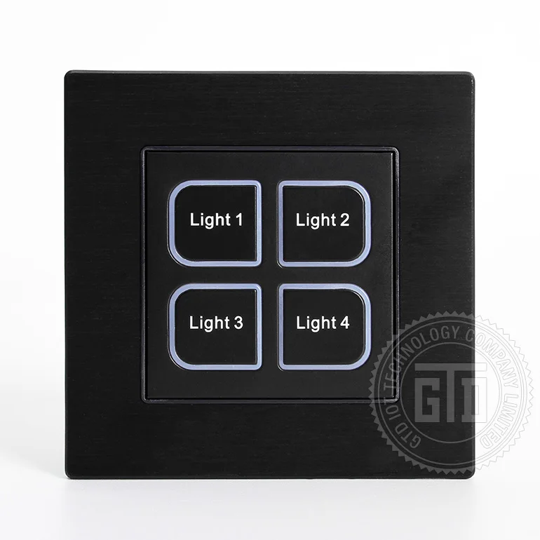 Умный отель сухой контакт технология сброса кнопки 24 В DC настенный выключатель