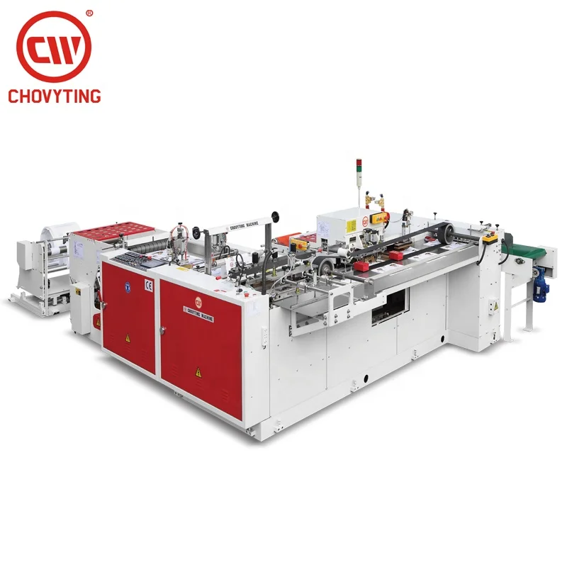 CW-500ZD Bottom Sealing Loop handle Bag Making Machine bag forming machine in Vietnam