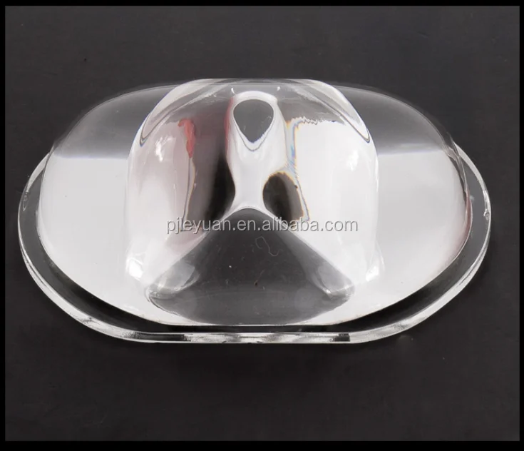 50-200 Вт оптический cob Светодиодный уличный фонарь стеклянный объектив