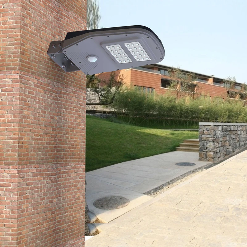 Алюминиевый все в одном, солнечный уличный фонарь IP65