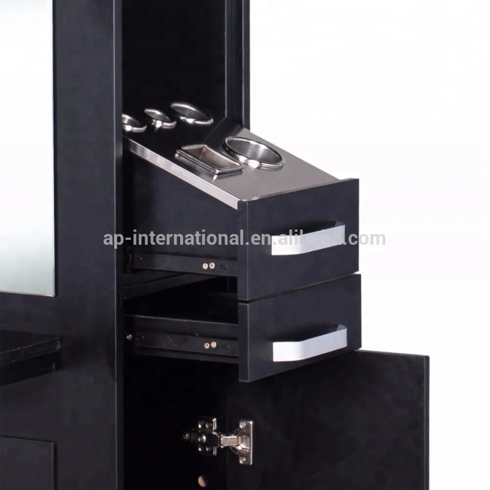 wholesale Beauty salon equipment SIENA DOUBLE SIDED SALON STATION manufacturer