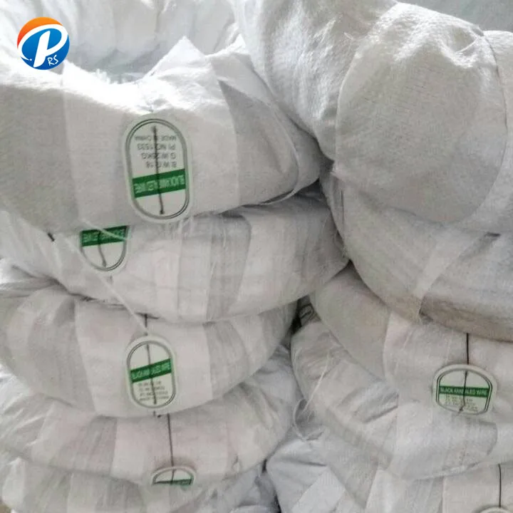 Black annealed binding wire, diameters 1.6mm-2.5mm 50kg/coil