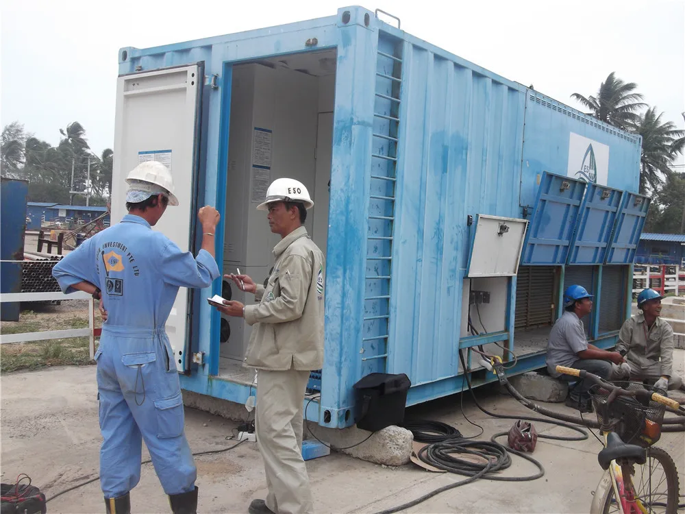 High voltage stationary load bank without transformer