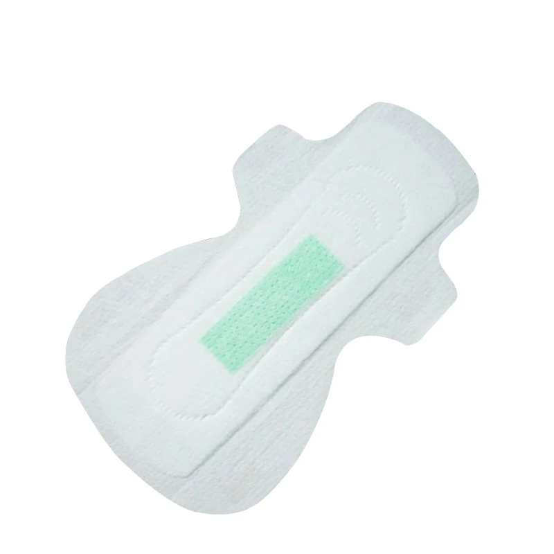 Natural Sanitary Napkin Wholesale Organic Cotton Disposable Sanitary Pads With Negative Ion Strip