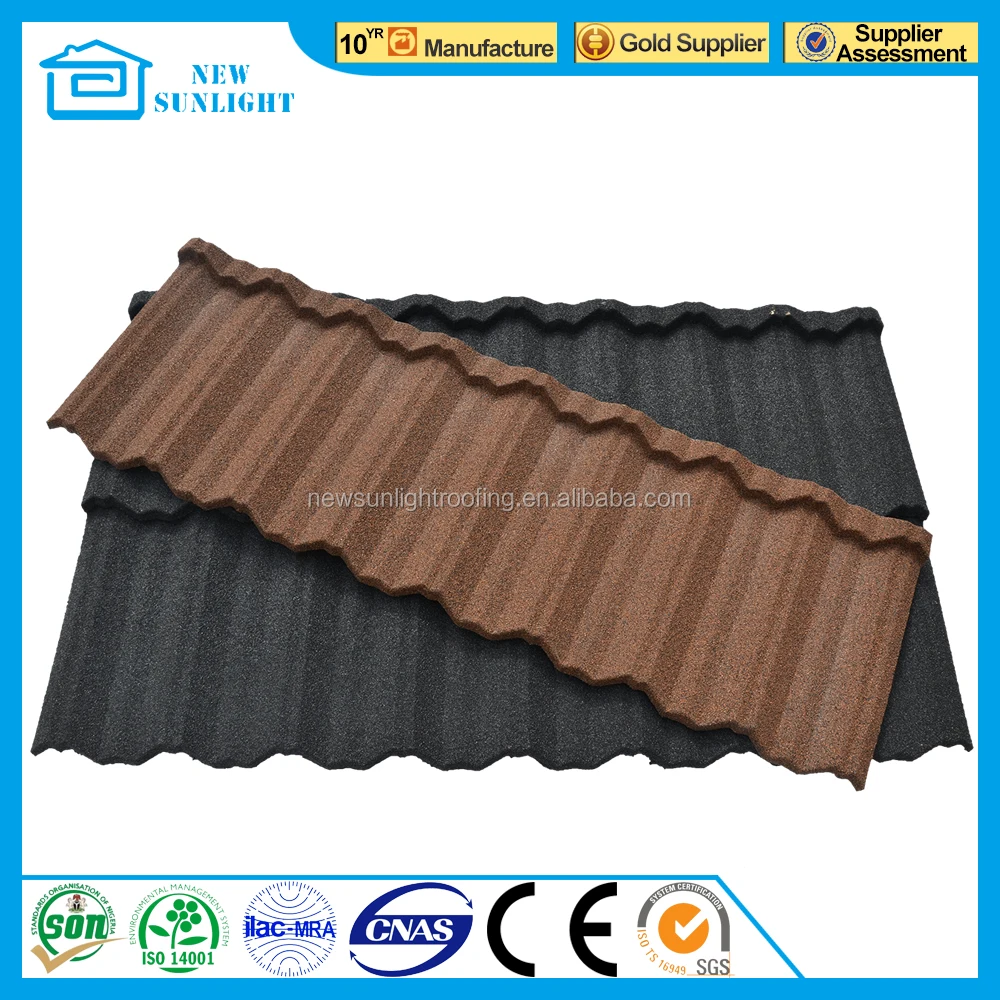 Philippine modern design asphalt shingles roof tile